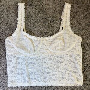Aerie Lace White Bralette